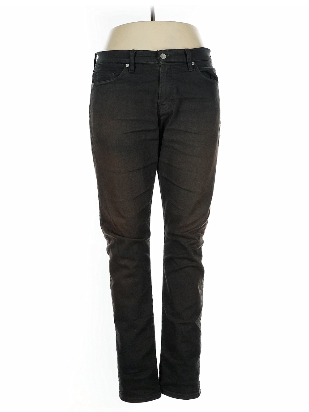 Frame Denim Women’s Slim Straight Jeans — Black